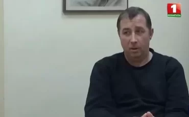 Валерий Романовский. Скриншот «Беларусь-1»