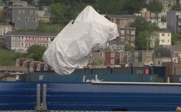 Обломки батискафа 