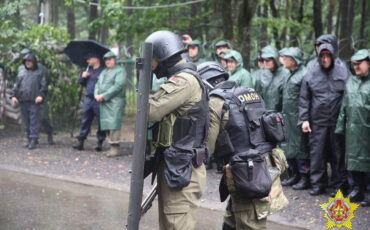 Командно-штабное учение территориальных войск в Лунинецком районе, июнь 2023 года. Фото: Павел Кузнецов, «Ваяр»