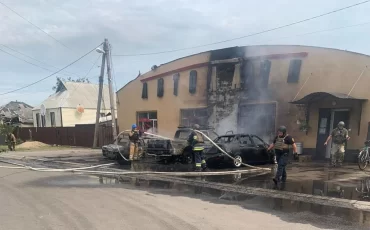 Обстрел Лимана. Фото t.me/pavlokyrylenko_donoda