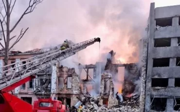 Во время ночной атаки противник, в частности, использовал подводную лодку, сообщила Наталья Гуменюк / фото t.me/senkevichonline