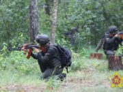 Снимок имеет иллюстративный характер. Беларусские солдаты на учениях с инструктрами ЧВК Вагнера. Фото: Министерство обороны Республики Беларусь / Telegram