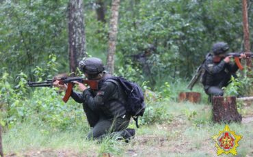 Снимок имеет иллюстративный характер. Беларусские солдаты на учениях с инструктрами ЧВК Вагнера. Фото: Министерство обороны Республики Беларусь / Telegram