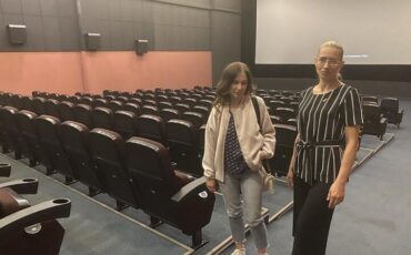 Ольга Бондарева на премьере фильма «Свидетель», 24 августа 2023 года. Фото: телеграм-канал Ольги Бондаревой