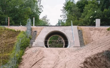 Тоннель на границе / delfi.lv