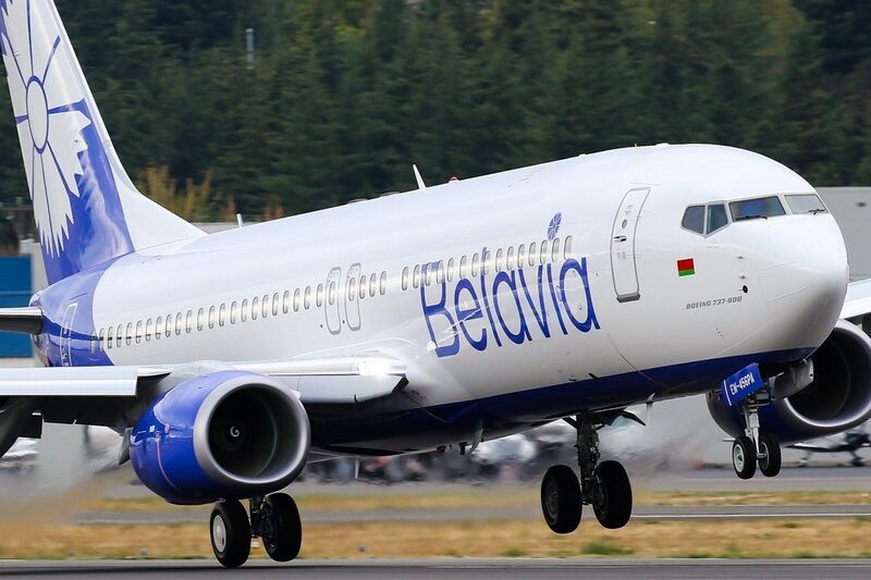 Самолет Boeing 737-800 в парке «Белавиа». Фото: «Белавиа»