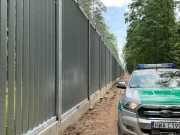 Стена на польско-белорусской границе