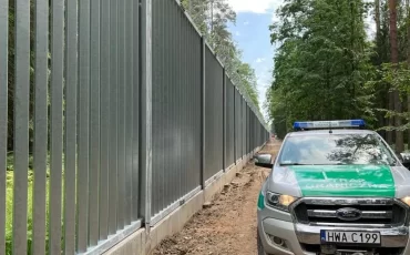 Стена на польско-белорусской границе