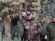 Александру Лукашенко показали, где граница с Украиной / president.gov.by