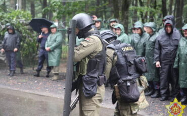 Командно-штабное учение территориальных войск в Лунинецком районе, июнь 2023 года