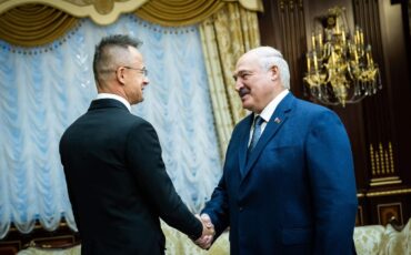 Министр иностранных дел Венгрии Петер Сийярто на встрече с Александром Лукашенко. Минск, Беларусь. 26 октября 2023 года. Фото: Szijjártó Péter / Facebook