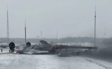 Спасатели возле резервуара / t.me/mchs112by/