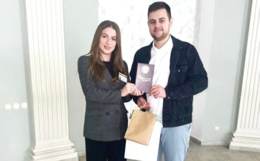 Дина и Николай Лукьяновичи. Фото: Пинский горисполком