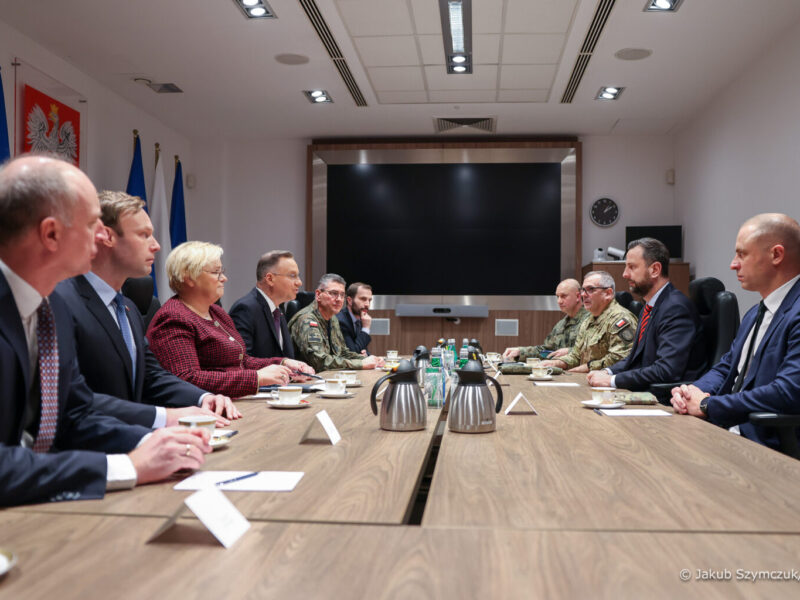 Заседание Бюро национальной безопасности Польши