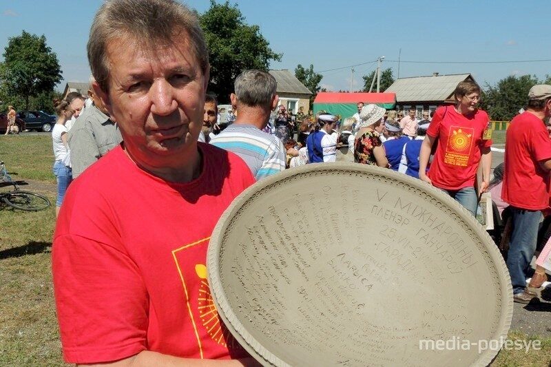 Пленэр ганчароў у Гарадной. Фота з архіва 