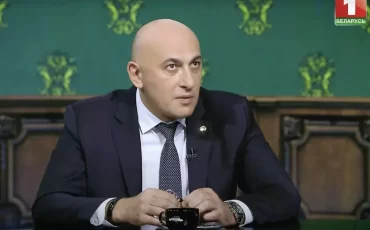 Марат Марков. Скрин видео «Беларусь 1