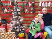 Полесская резиденция Деда Мороза в Мерчицах. Фото: Пинский телеграм