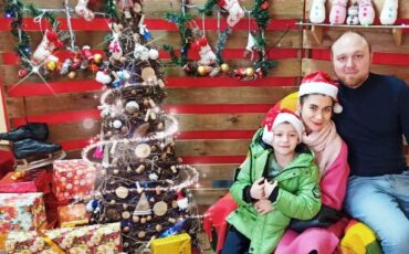 Полесская резиденция Деда Мороза в Мерчицах. Фото: Пинский телеграм