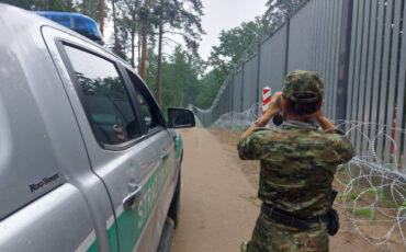 Фото: Пограничная охрана Польши
