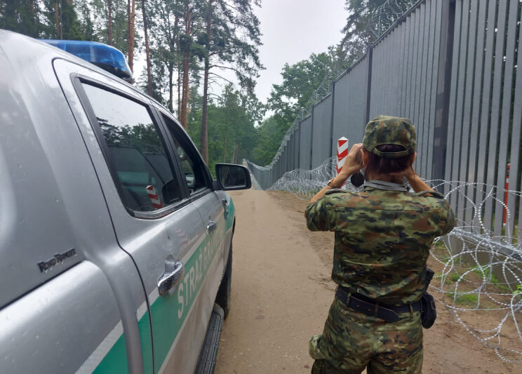 Фото: Пограничная охрана Польши