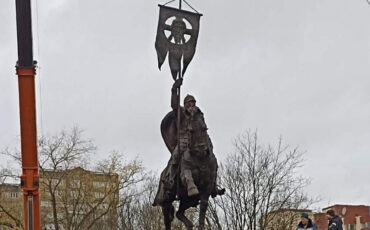 Памятник Александру Невскому в Минске. Фото: тг-канал Западнорусская Атлантида