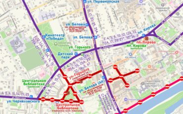 Схема движения 