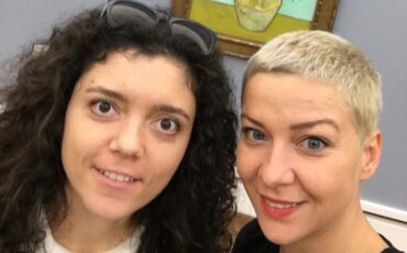 Татьяна Хомич и Мария Колесникова. Фото из личного архива Татьяны Хомич