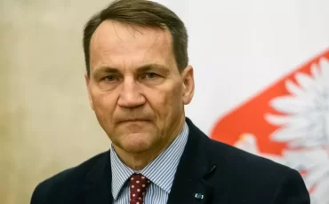 Министр иностранных дел Польши Радослав Сикорский. Фото: Maxym Marusenko / NurPhoto via Getty Images