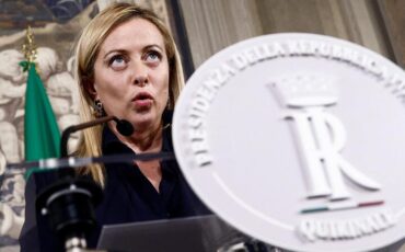 Джорджа Мелони. Рим. 21 октября 2022 года. Фото: Reuters