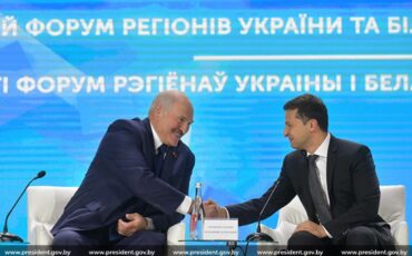 Встреча Александра Лукашенко и Владимира Зеленского в Житомире (октябрь 2019 года) Фото: пресс-служба Лукашенко