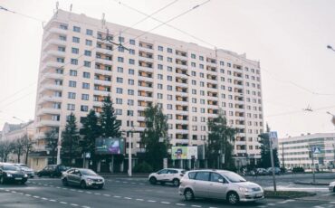 Общежитие № 1 БГУИР, Минск, апрель 2020 года. Фото: «Яндекс.Карты»