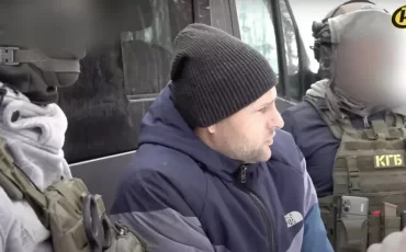 Задержанный Дмитрий Капуза из Дрогичинского района. Скрин видео ОНТ