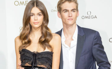 Кайя и Пресли Гербер