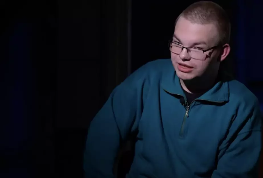 18-летний Трофим Борисов. Скрин видео ОНТ
