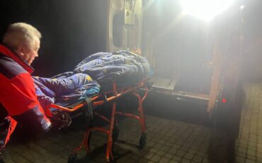 Леонид Волков после нападения. Фото: t.me/ioannZH