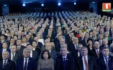 Послание Лукашенко. Скриншот из видео