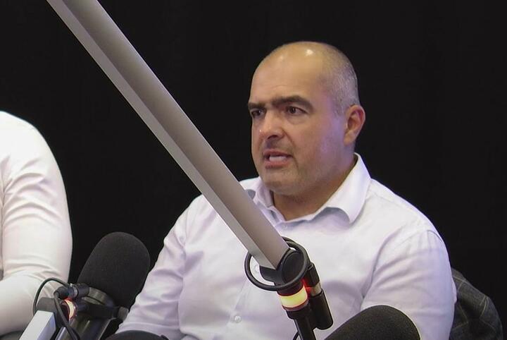 Олег Гайдукевич в эфире «Радио-Минск». Скриншот видео