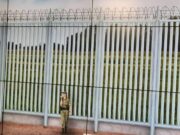 Забор на польско-белорусской границе