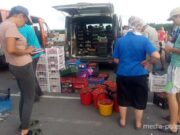 На клубничном рынке во Дворце с каждым днём всё большее оживление