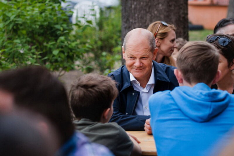 Фото: Олаф Шольц, соцсети