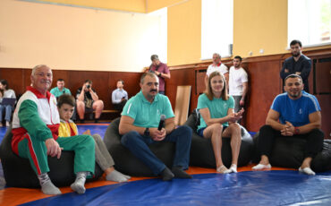 Виктор Лукашенко и Ирина Курочкина. 10 июля 2023 г. Фото: noc.by