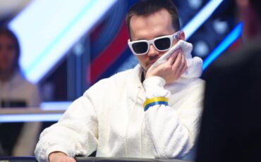 Никита Бодяковский на турнире в Барселоне. Август 2022 года. Скриншот трансляции