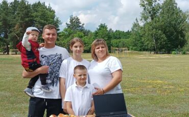 Победители конкурса - семья Аргер