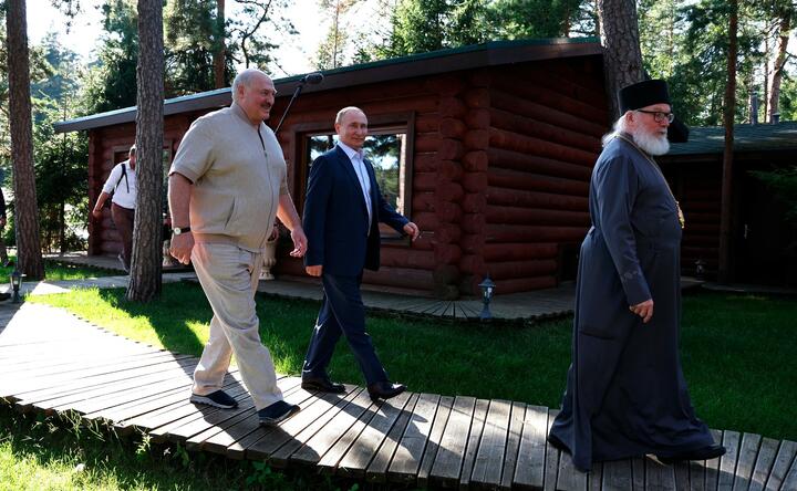 Александр Лукашенко и Владимир Путин на Валааме. Россия, 25 июля 2024 года. Фото: пресс-служба Кремля
