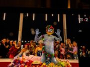 Церемония открытия Олимпийских игр 2024 в Париже в прямом эфире на телеканале France 2. Фото: HANS LUCAS