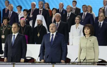 Президиум шестого Всебеларусского народного собрания, февраль 2021 года. Фото: пресс-служба Александра Лукашенко