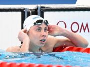 Алина Змушко на Олимпиаде в Париже, 28 июля 2024 года. Фото: t.me/olympicteamby