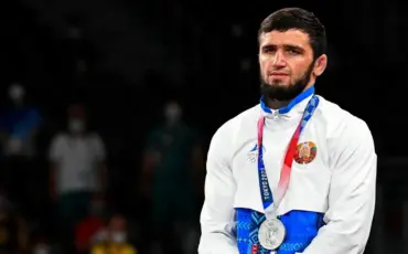 Магомедхабиб Кадимагомедов завоевал серебро на Олимпиаде в Токио