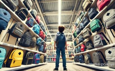 Как выбрать школьный рюкзак. Иллюстрация media-polesye.com