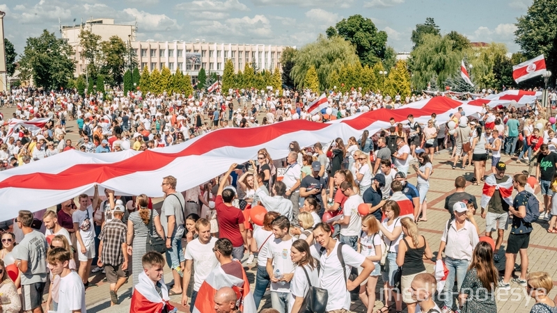 Пинск после выборов. Фото из архива 